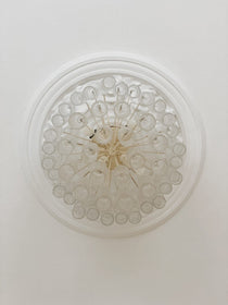 Vintage – Murano Glass chandelier for Venini – 1970 – Transparent