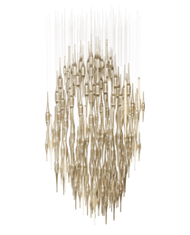 Vitara Glass Drop Customize Chandelier