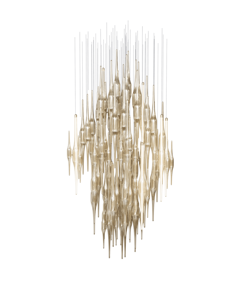 Vitara Glass Drop Customize Chandelier