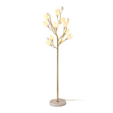 Porcelain Magnolia Floor Lamp