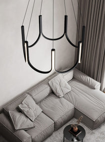 U Shape LED Chandelier