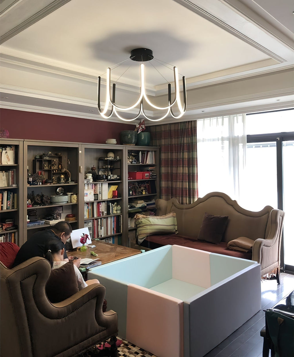 U Shape LED Chandelier