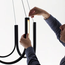 U Shape LED Chandelier