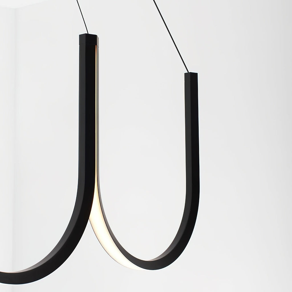 U Shape LED Chandelier