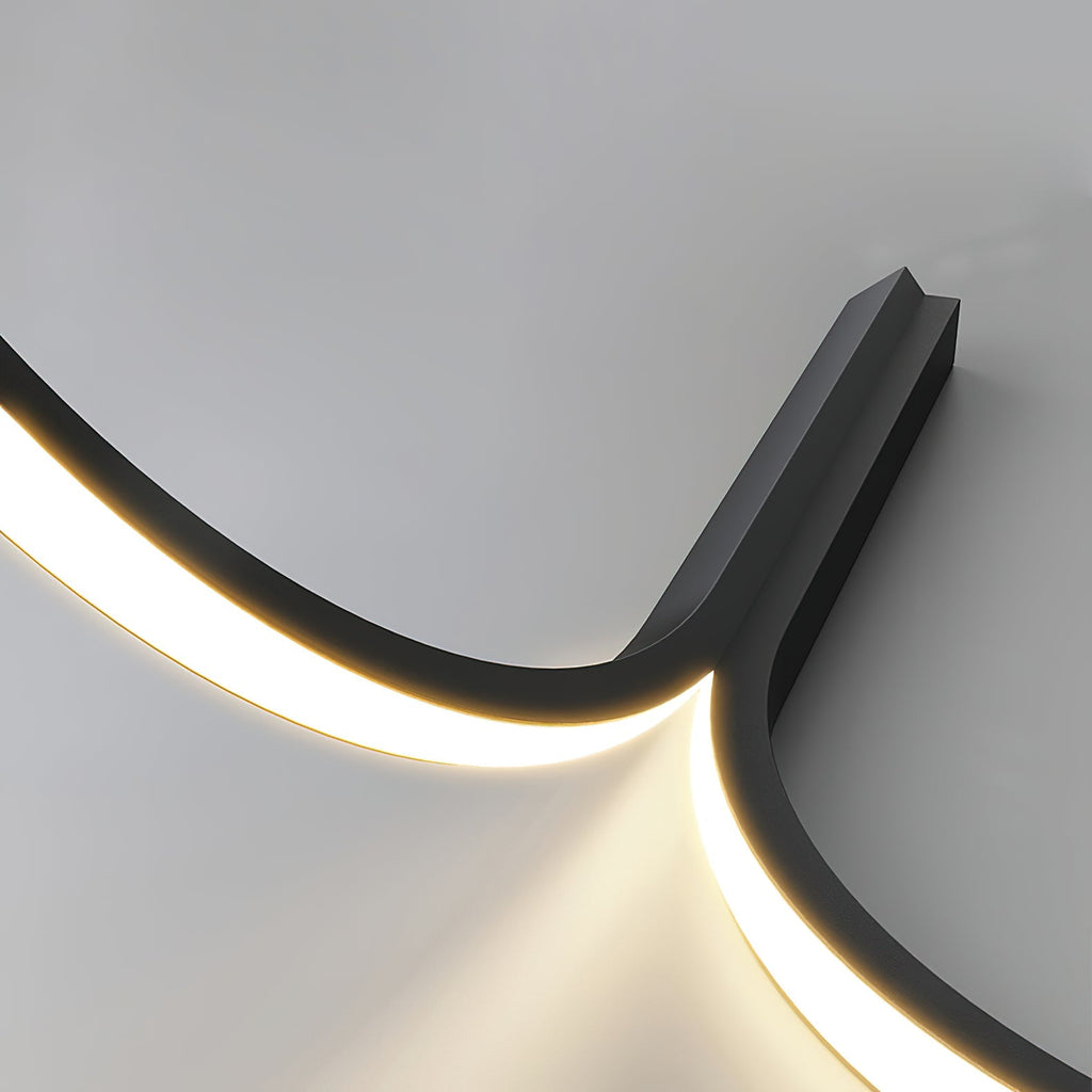 U Shape LED Chandelier