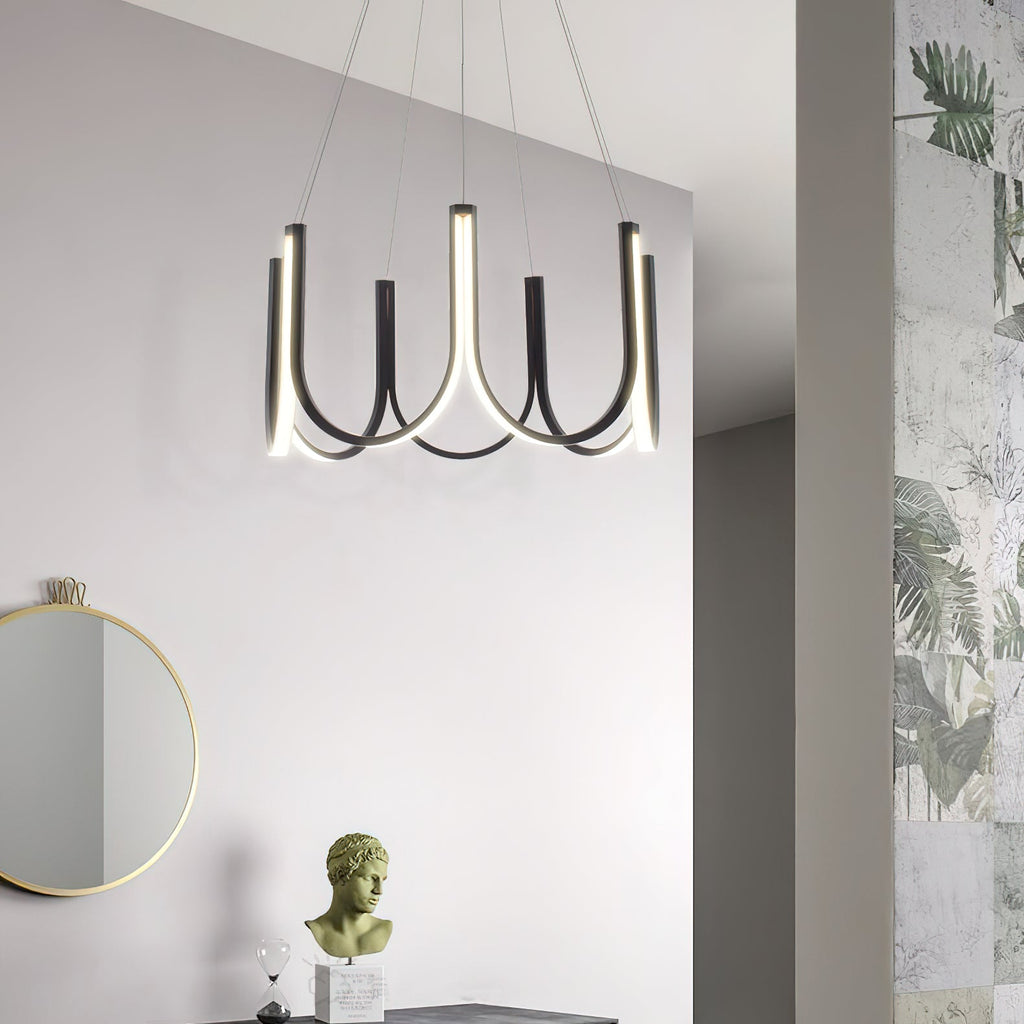 U Shape LED Chandelier