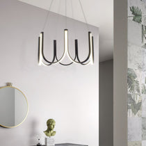 U Shape LED Chandelier