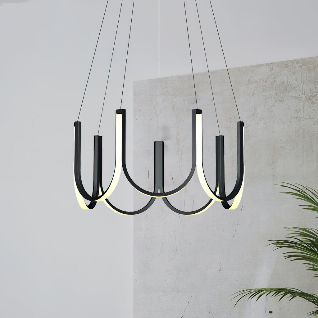 U Shape LED Chandelier