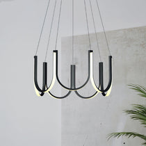 U Shape LED Chandelier