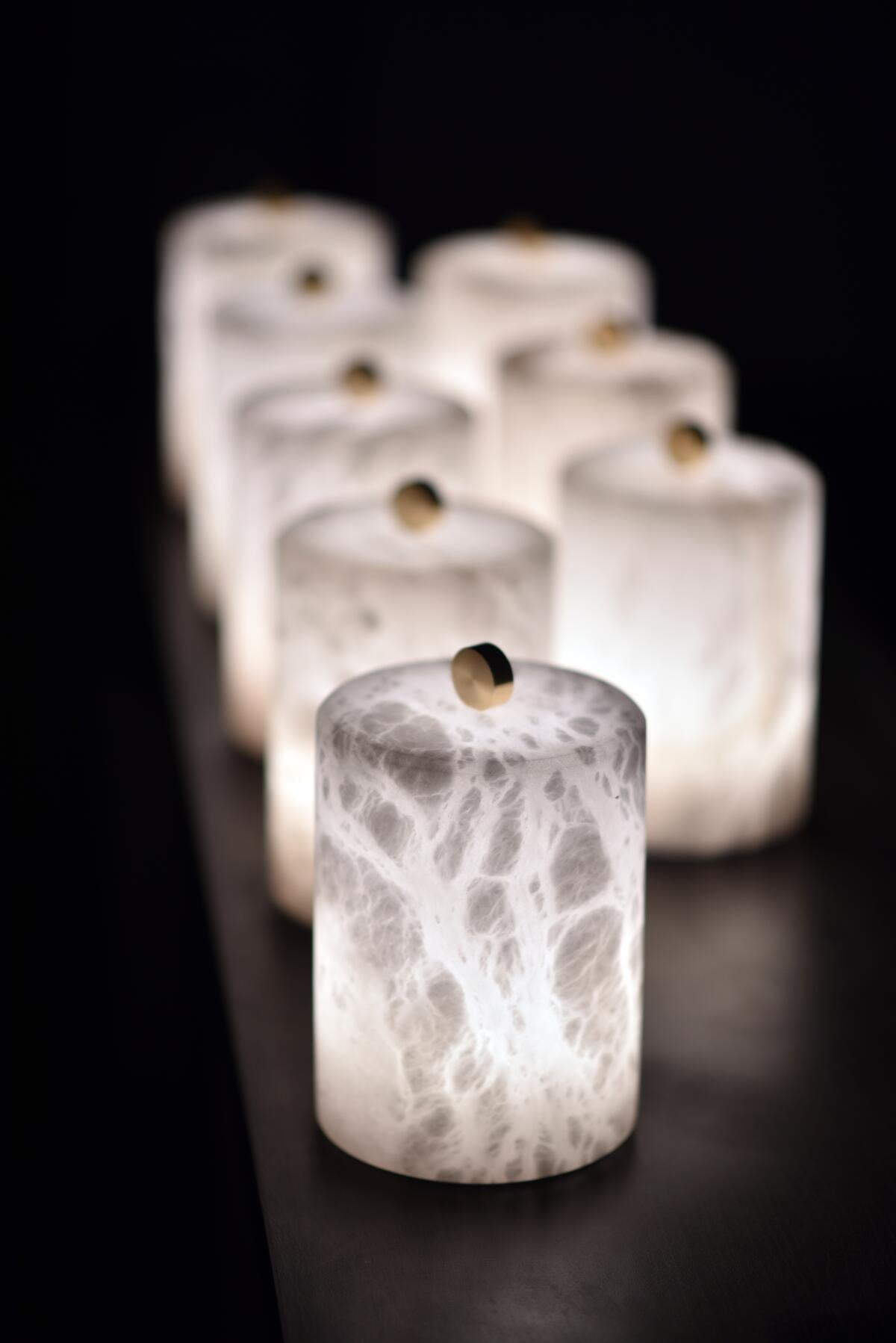 Lyra Alabaster Table Lamp Secondary image