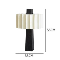 MARVIA ALABASTER PANTHEON TABLE LAMP 23.6"H