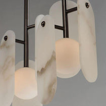 Alabaster Megalith 5-Light Chandelier
