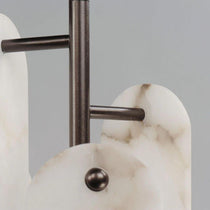 Alabaster Megalith 5-Light Chandelier