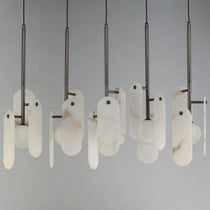 Alabaster Megalith 5-Light Chandelier