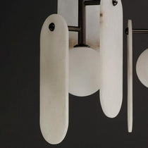 Alabaster Megalith 5-Light Chandelier