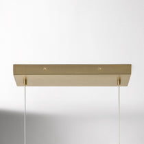 Amara Ceramic Linear Chandelier (50")