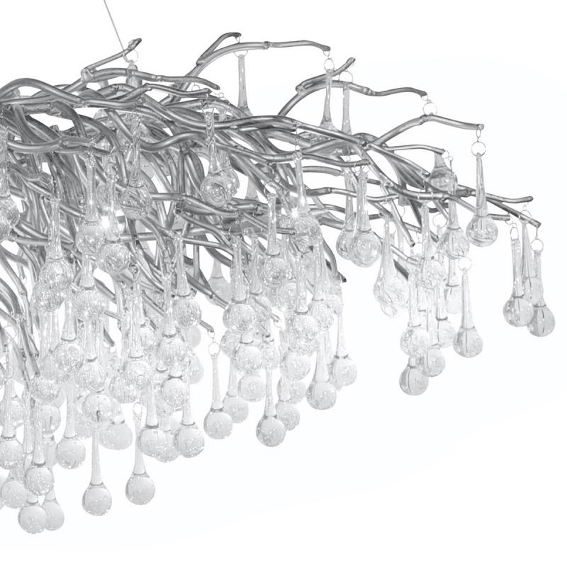 Raindrop Crystal Stunning Tree Branch Crystal Chandelier For Living Dining Room