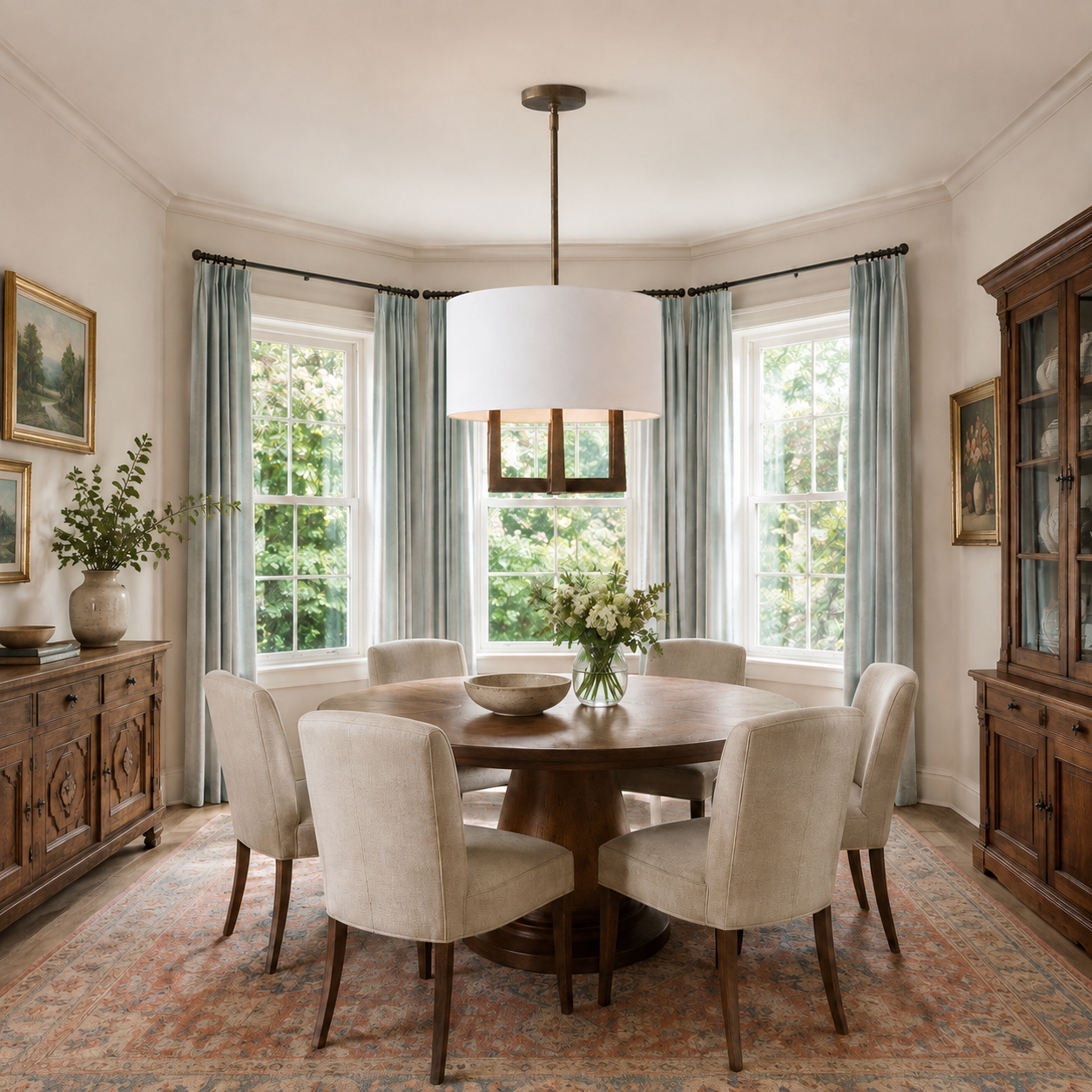 Emmet Shaded Chandelier
