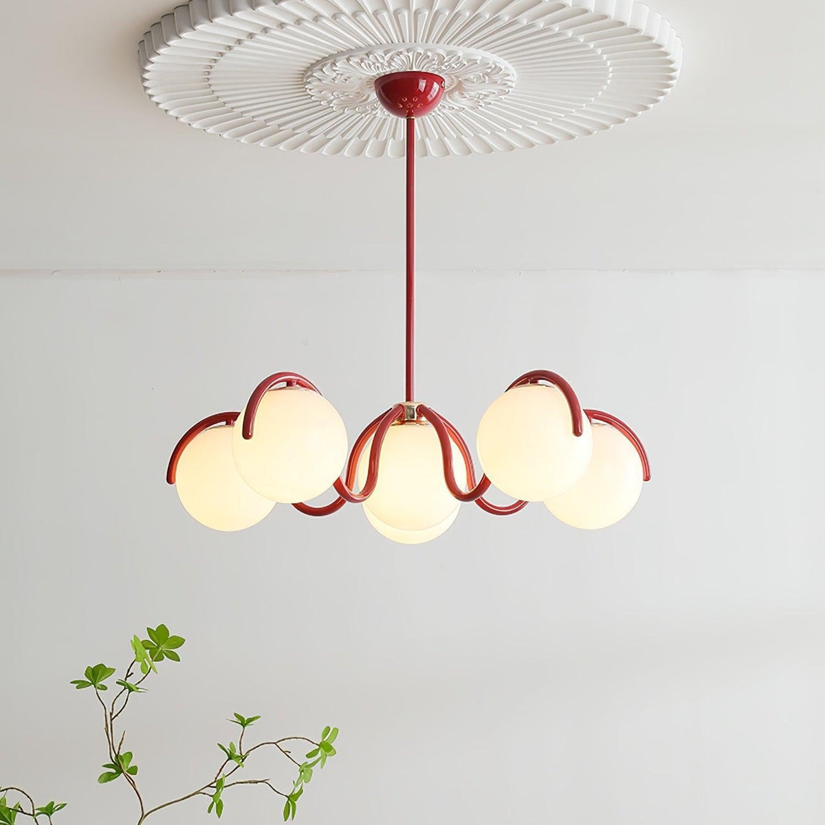Reedway Curve Linear Chandelier ∅ 27.2″
