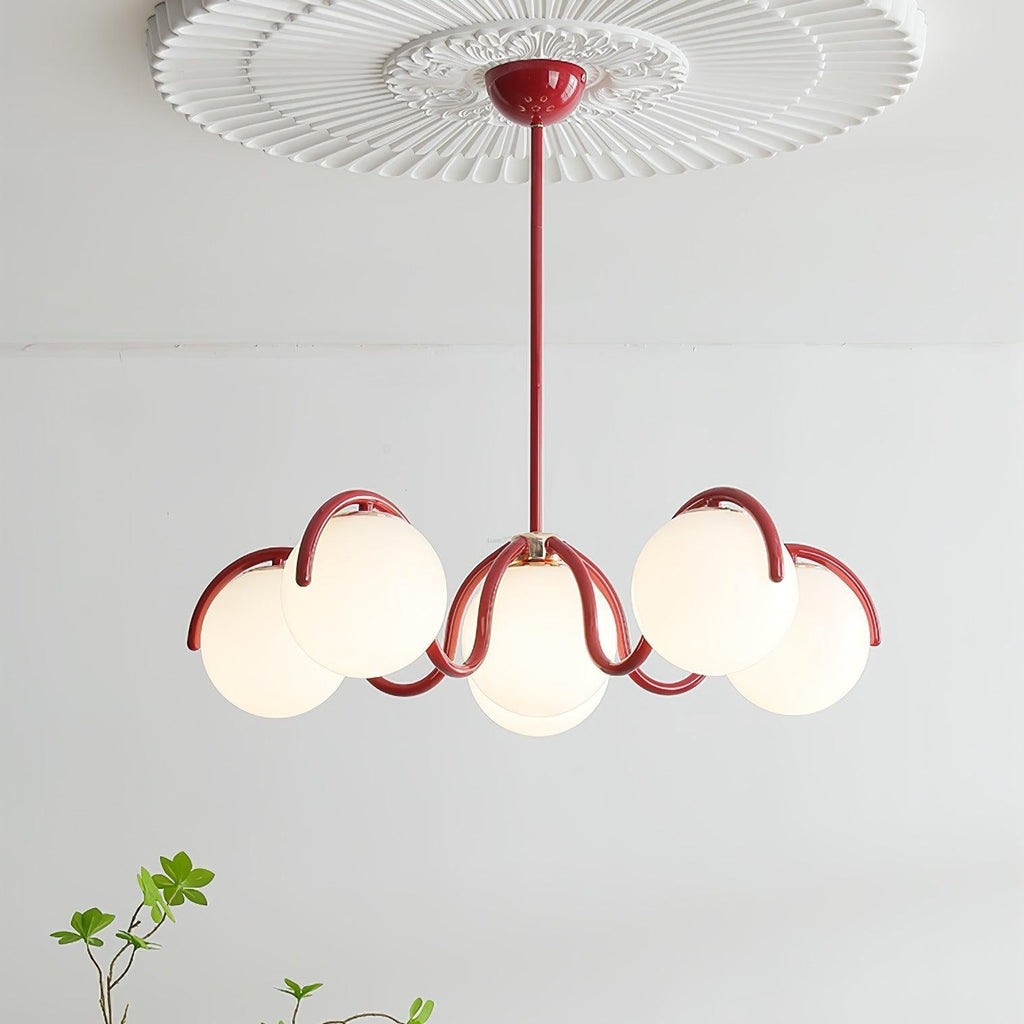 Reedway Curve Linear Chandelier ∅ 27.2″