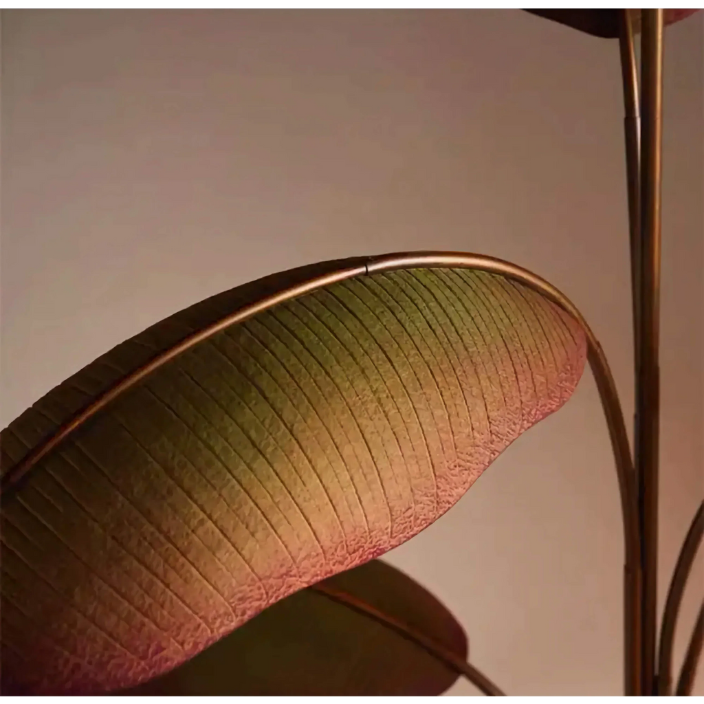 TERRA BANANA LEAF CHANDELIER 82"D