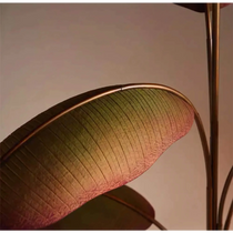TERRA BANANA LEAF CHANDELIER 82"D