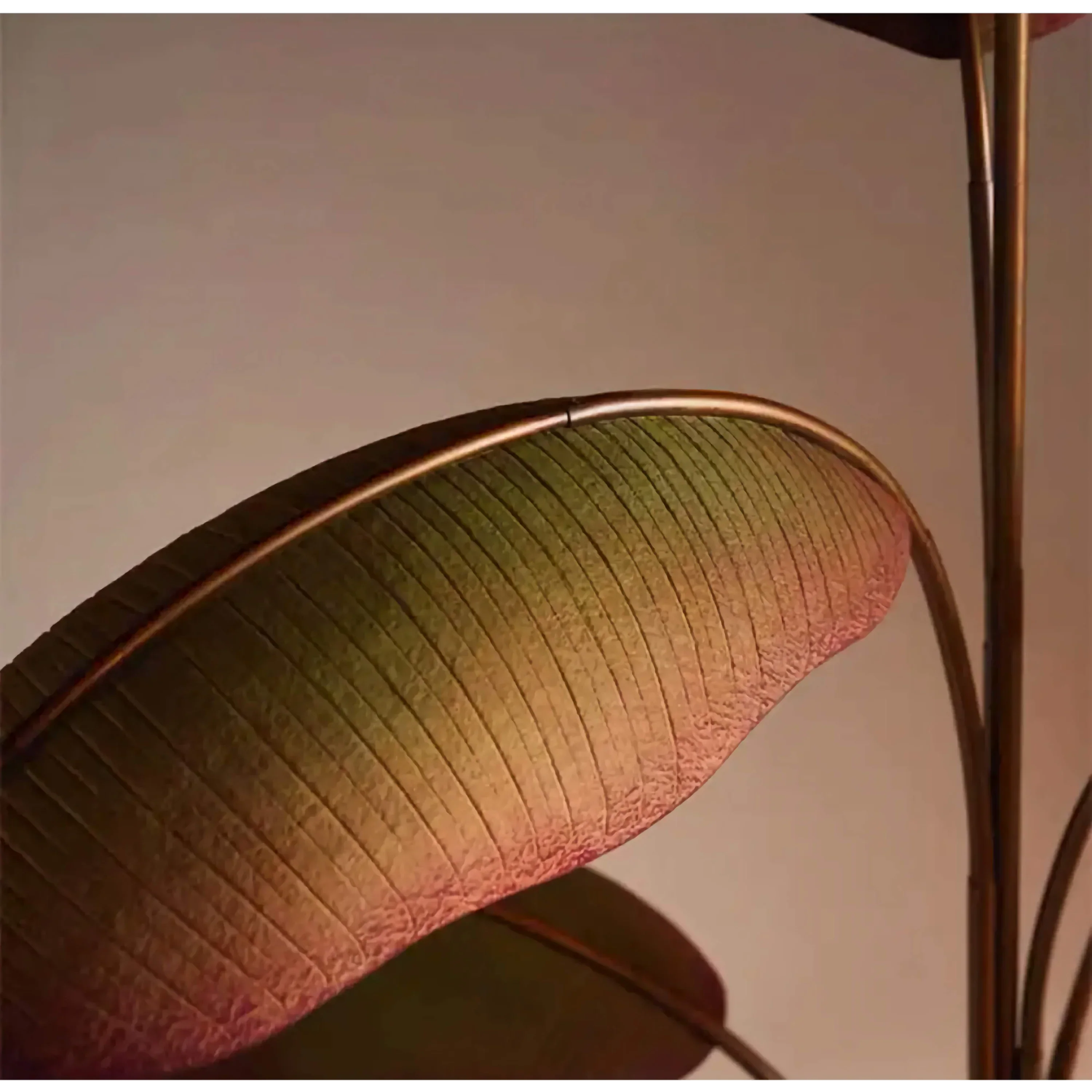TERRA BANANA LEAF CHANDELIER 82"D