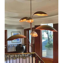 TERRA BANANA LEAF CHANDELIER 82"D