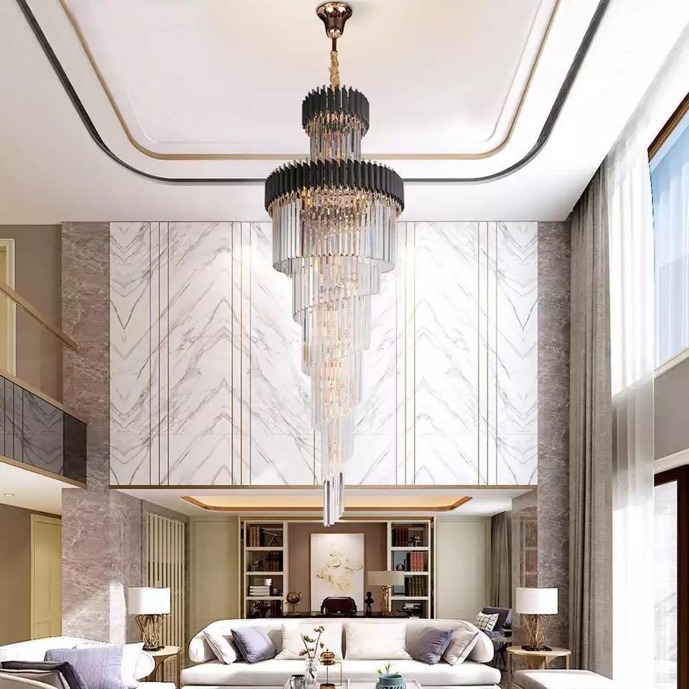 Enoch Multiple Tier Crystal Chandelier Secondary image