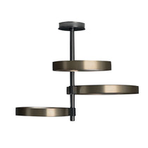 AUREA BLACK GOLD CHANDELIER 22.8"D