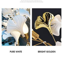 Gingko Classic Large Ceramic Flower Artistic Branch Chandelier