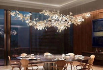 Gingko Classic Large Ceramic Flower Artistic Branch Chandelier