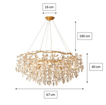 Doris Round Modern Branch Chandeliers