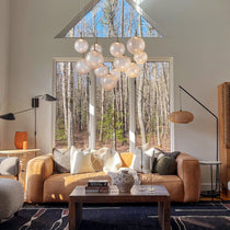 Casen Glass Round Chandelier 20"28"34"43"
