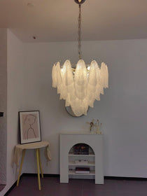 Murano Glass Teardrop Chandelier