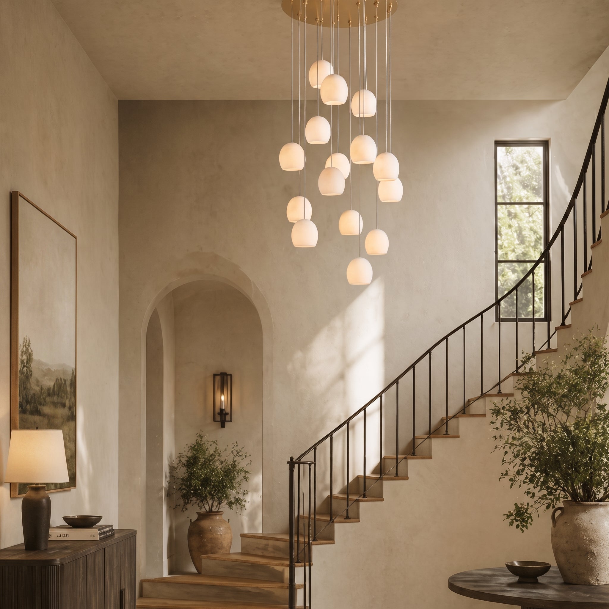 Arica Round Chandelier Secondary image