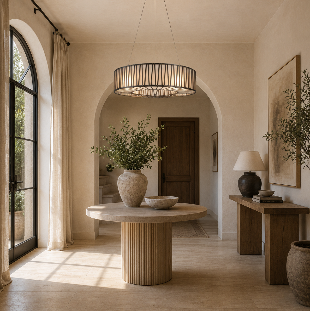 Jeunet Round Chandelier
