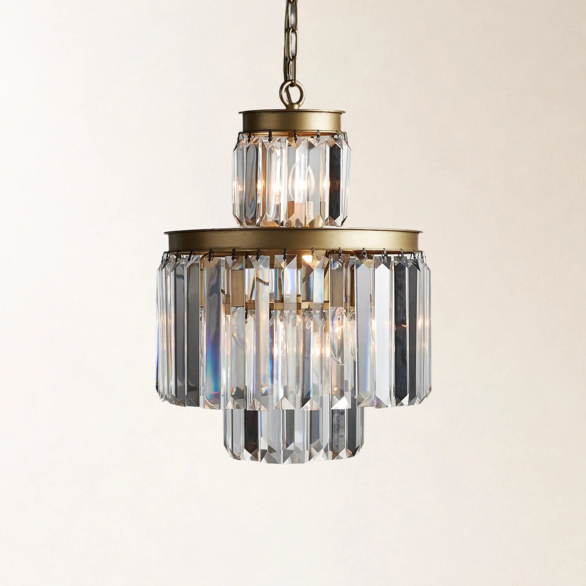 Leyland 15" Chandelier in Brass Main image