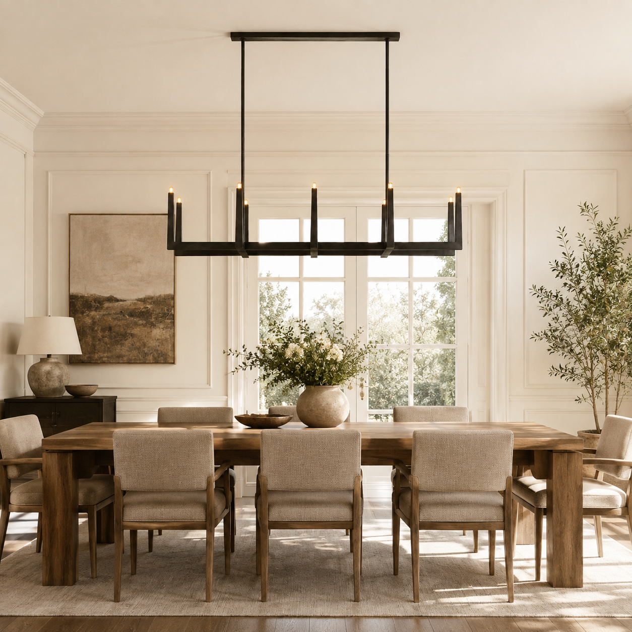 Emmet Linear Chandelier Secondary image
