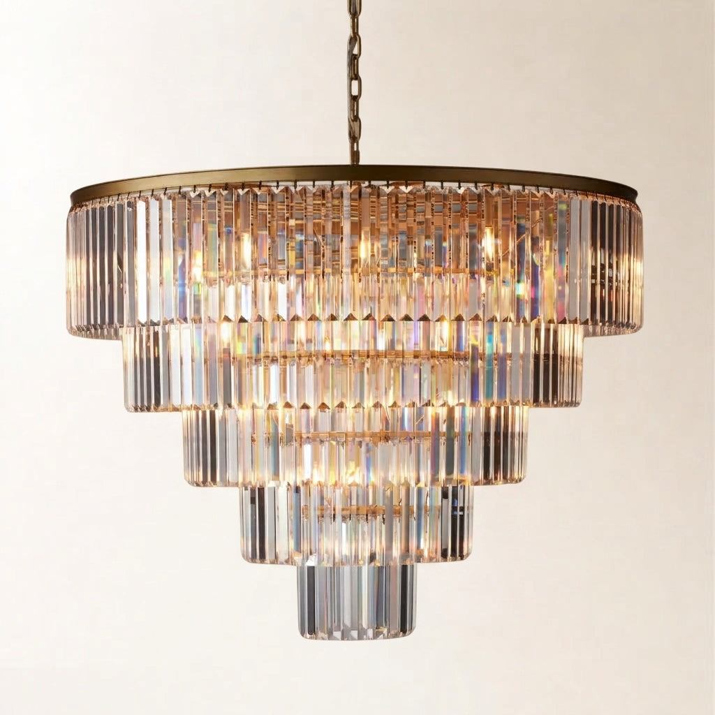Leyland Tiered Round Chandelier