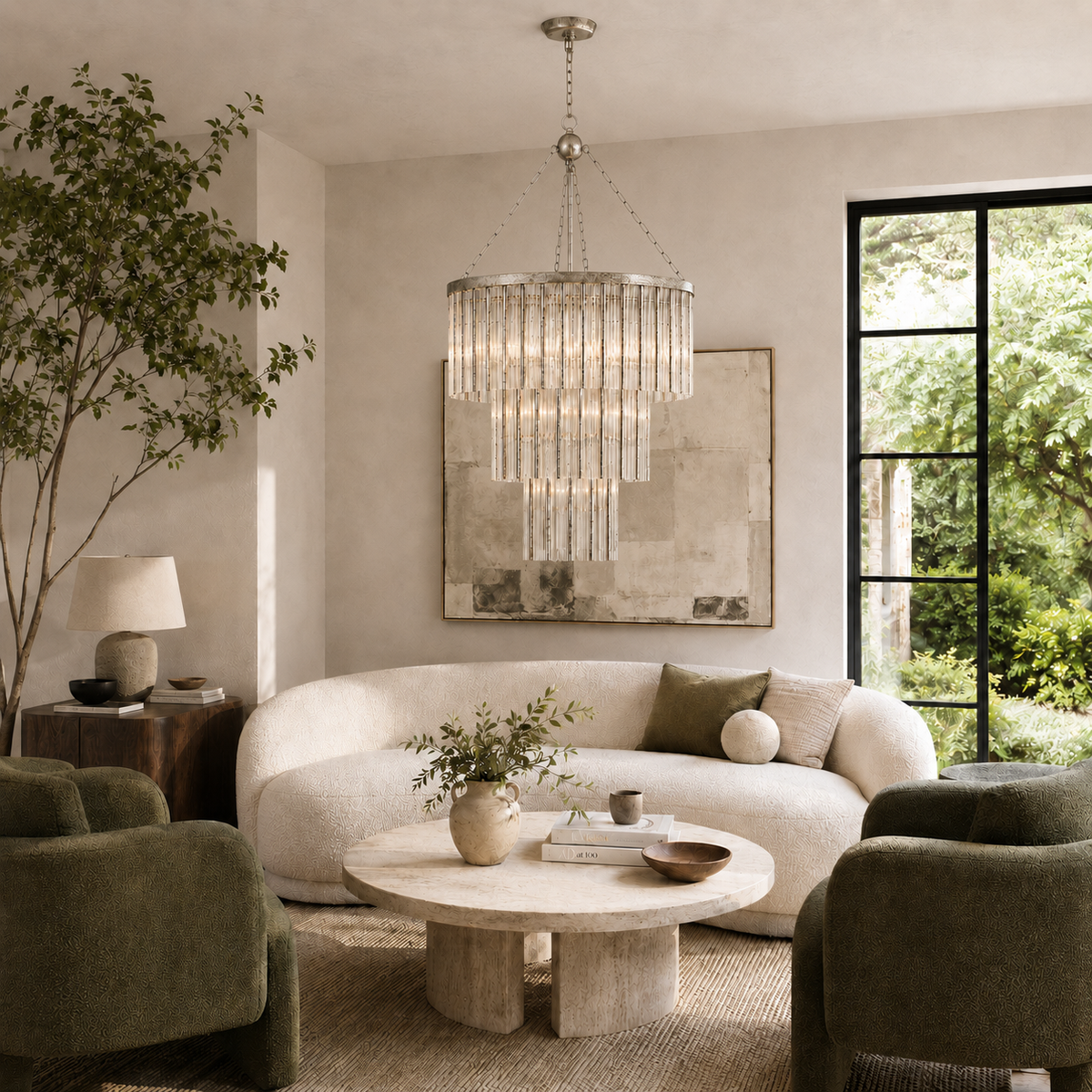 Andalucia 3-Tier Chandelier