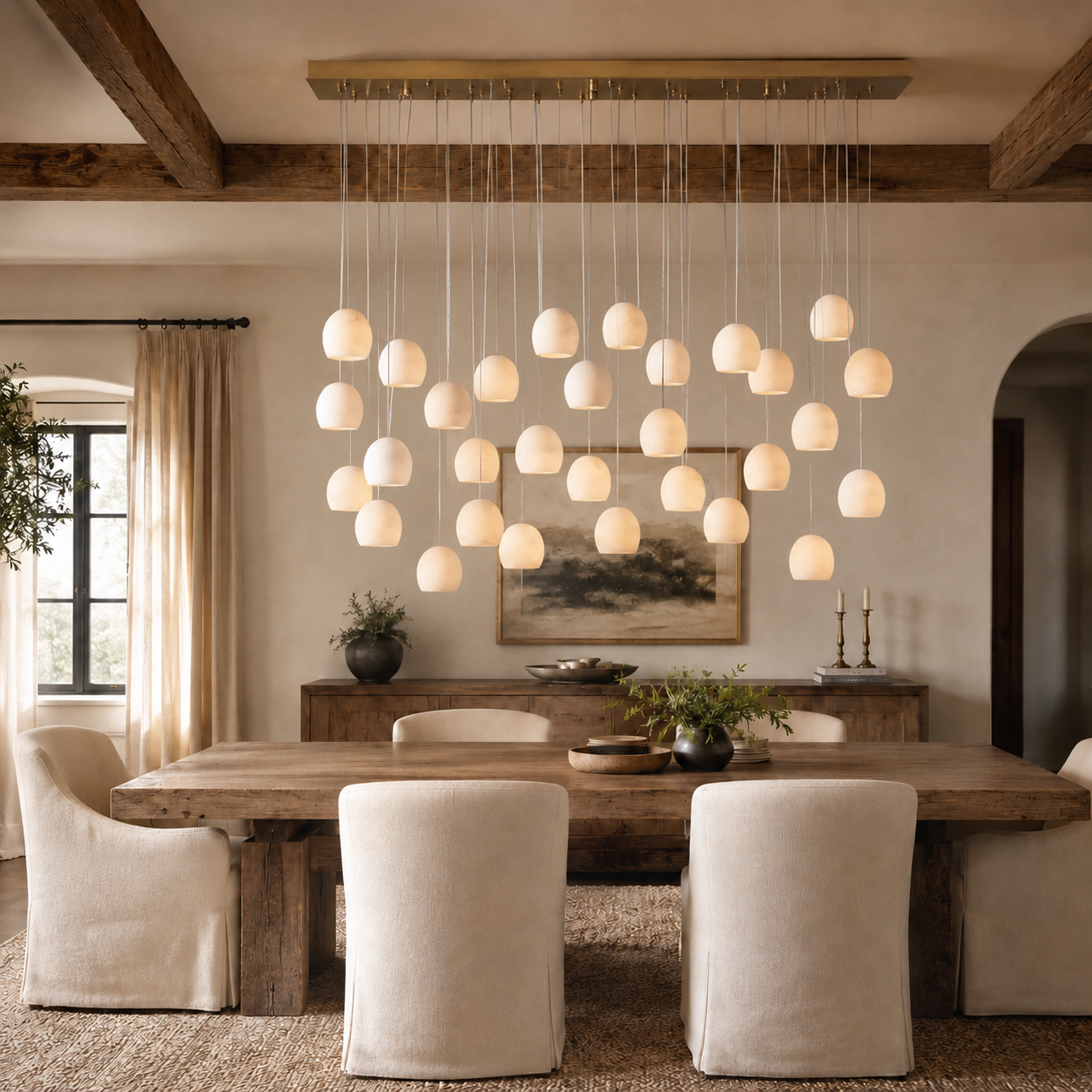 Arica Linear Chandelier Secondary image