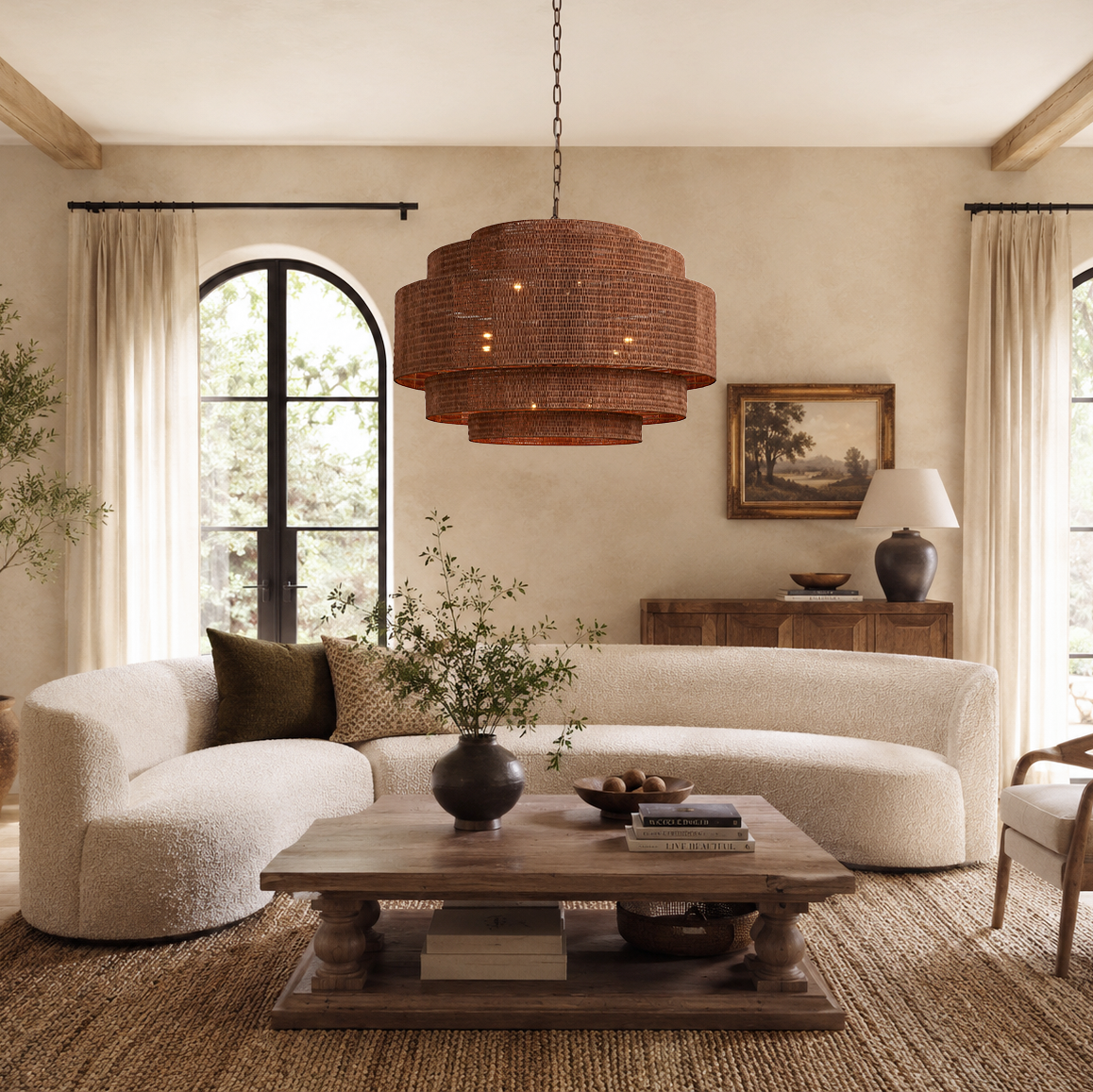 Paloma 52" Chandelier Secondary image