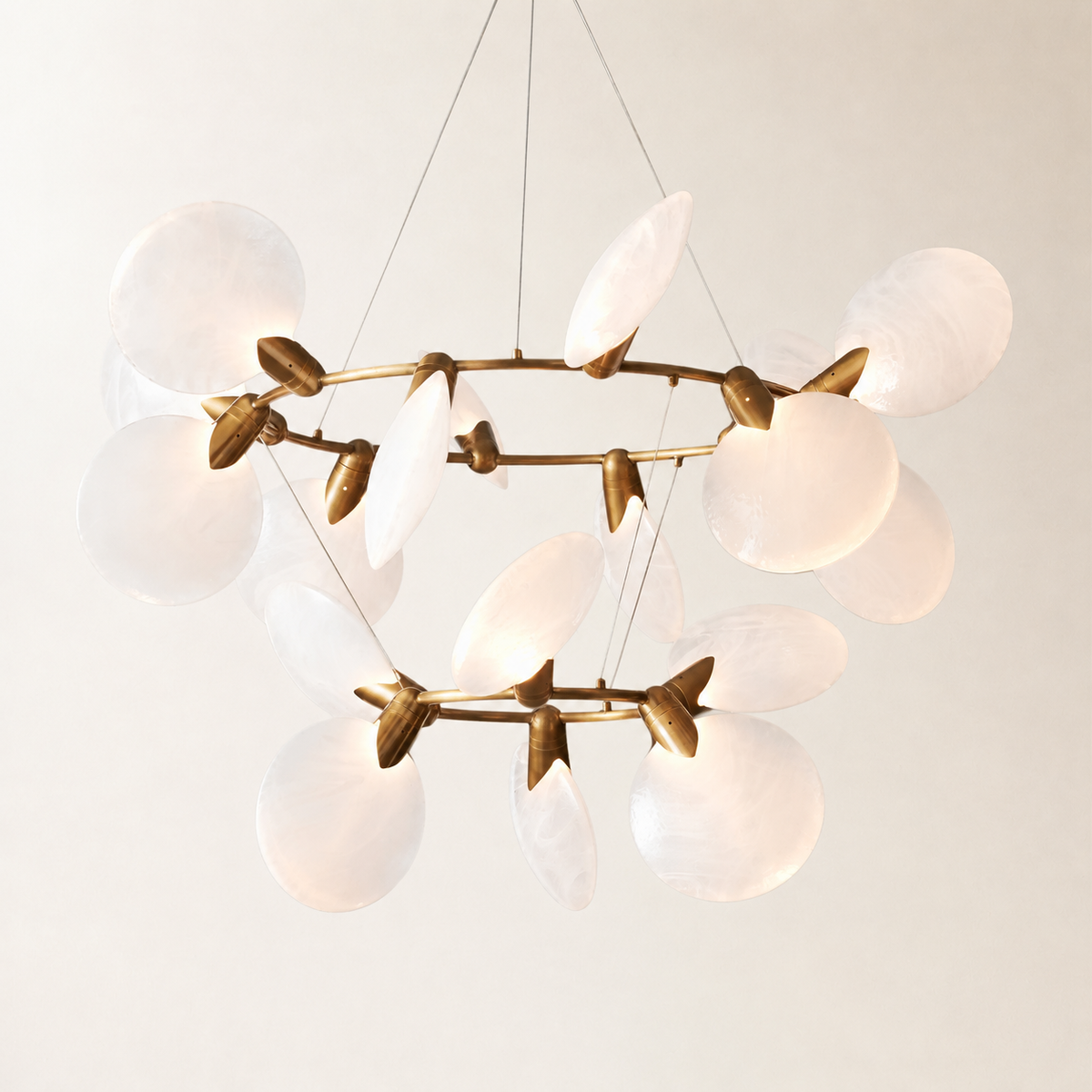 Lyla Round 2-Tier Chandelier Main image