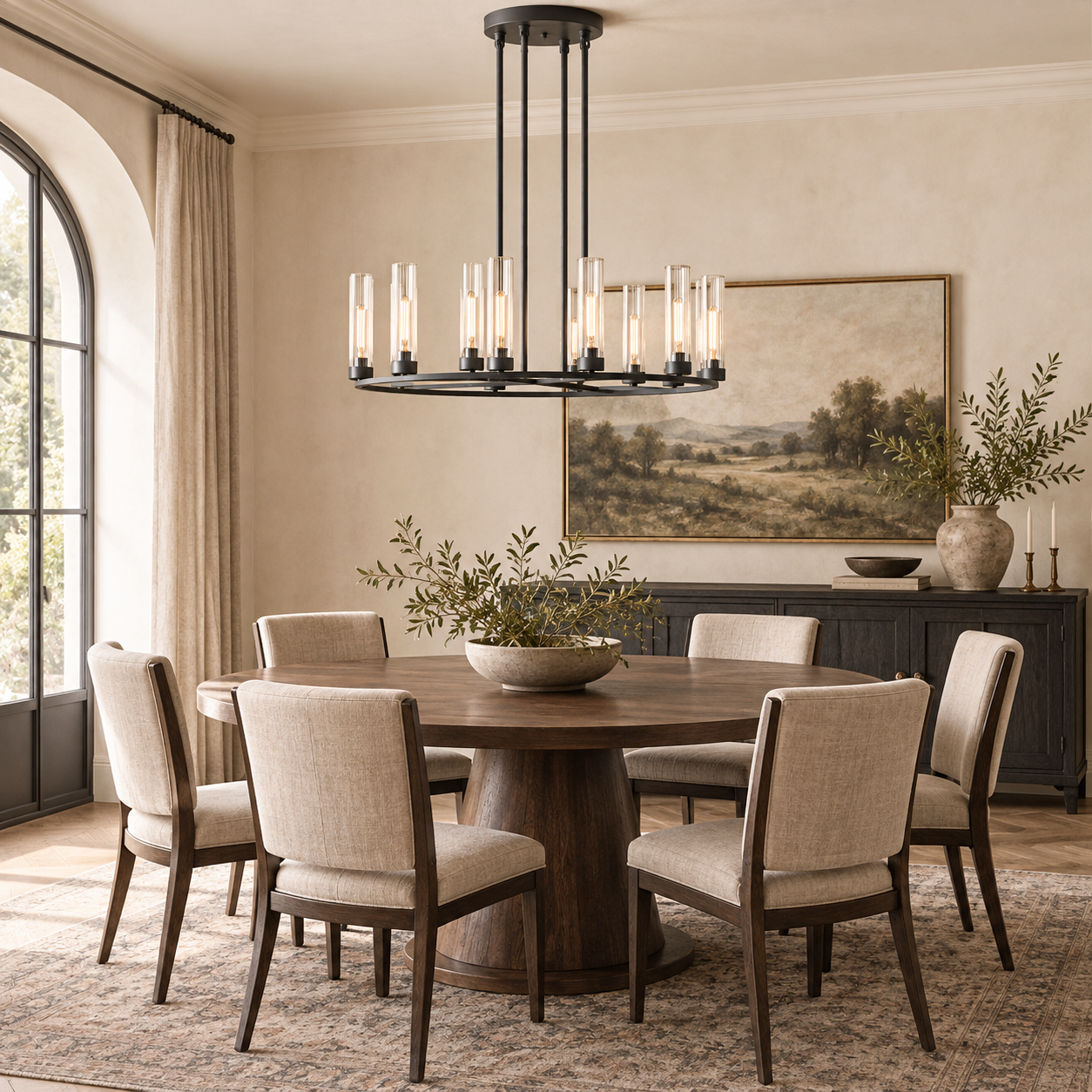 Andreas Round Chandelier Secondary image