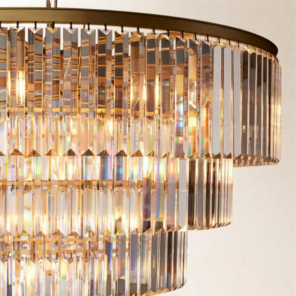Leyland Tiered Round Chandelier