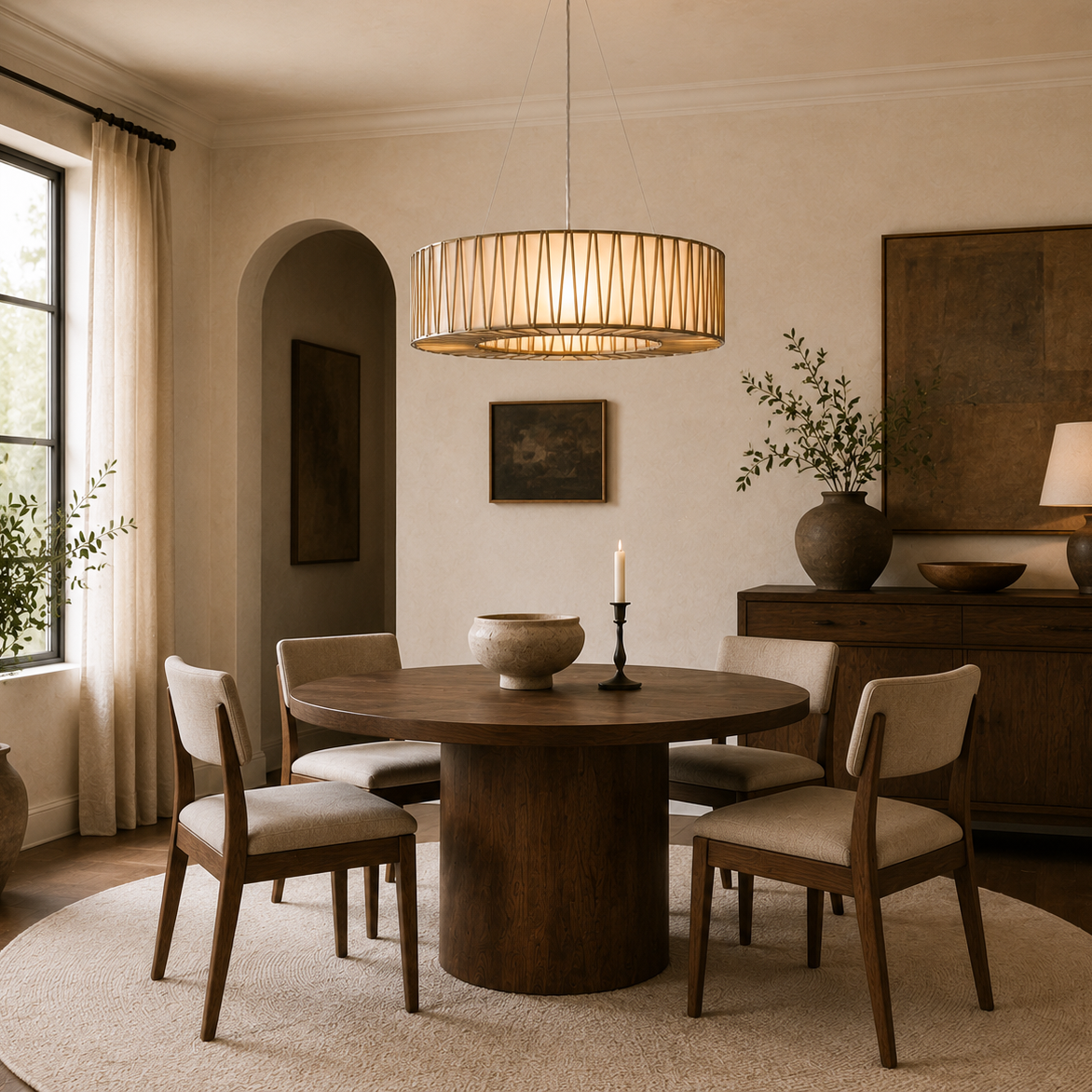 Jeunet Round Chandelier