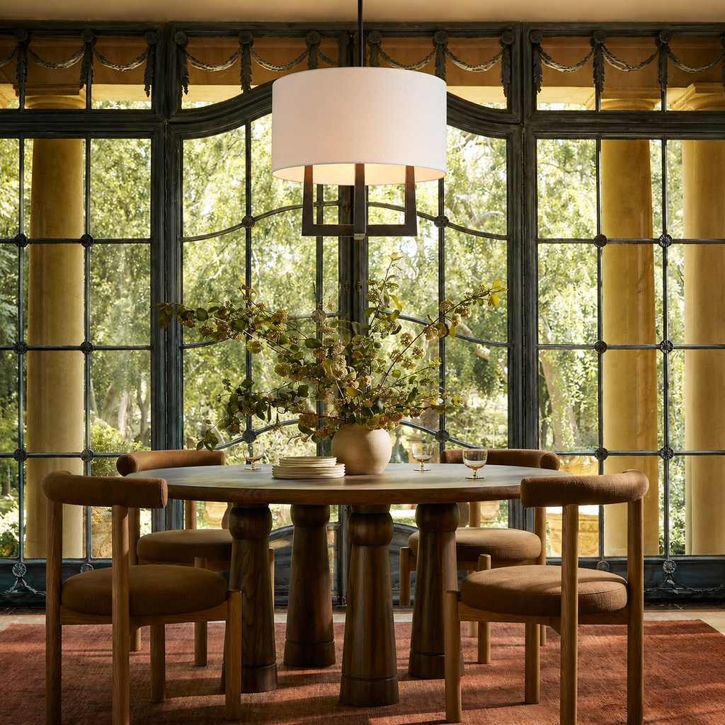Emmet Shaded Chandelier