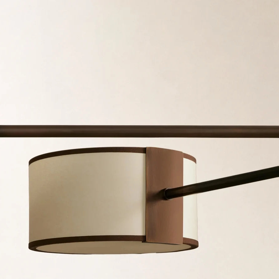 Daphne Fabric Round Chandelier