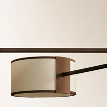 Daphne Fabric Round Chandelier